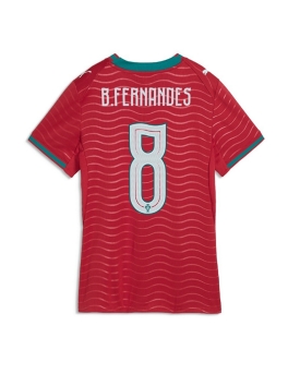 Billige Fotballdrakt Portugal Bruno Fernandes #8 Replika Hjemmedrakt Dame VM 2026 Kortermet Billige Fotballdrakt Portugal Bruno Fernandes #8 Replika Hjemmedrakt Dame VM 2026 Kortermet